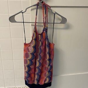 Ramy Brook Colorful Zigzag Camisole